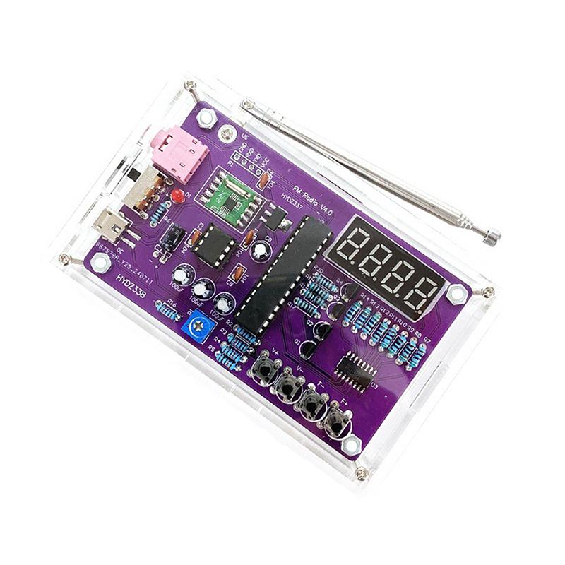 Dual Channel FM Radio DIY Buil - Diy Electronics Kits For Adults recension och pris
