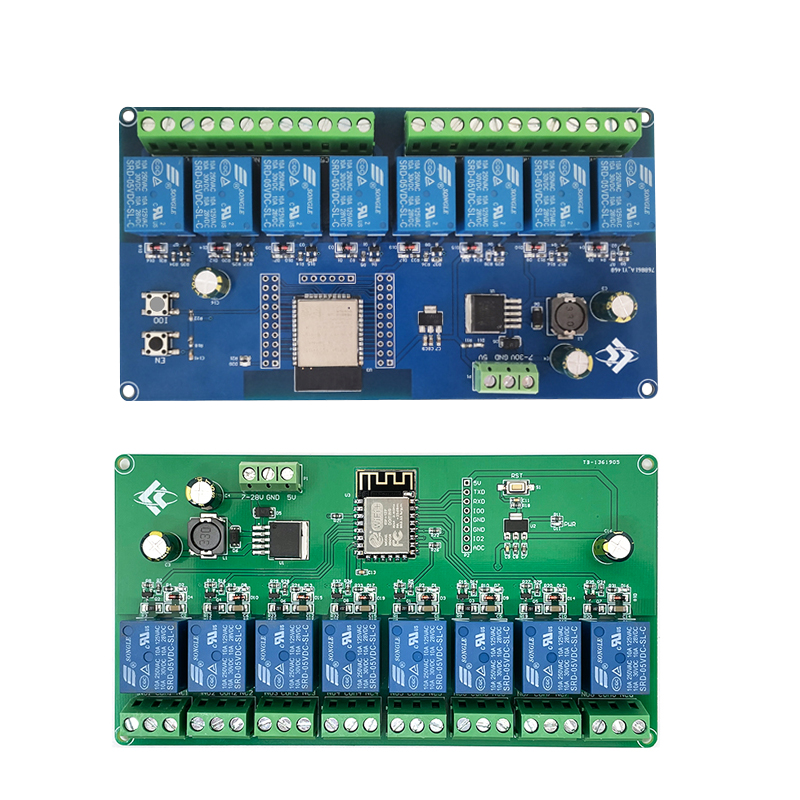 ESP8266 / ESP32 WIFI 8 Channel - Relay Module 5V recension och pris
