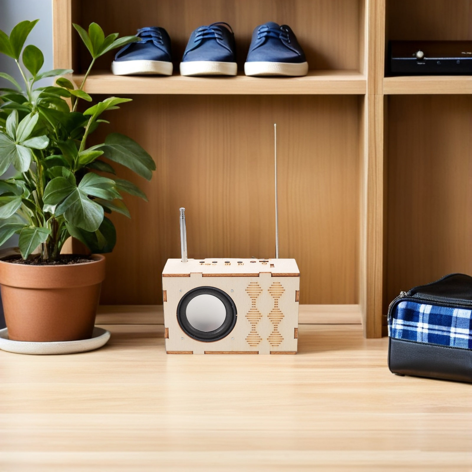 DIY Wooden Radio Assembly Stem - Diy Electronics Projects For Kids recension och pris