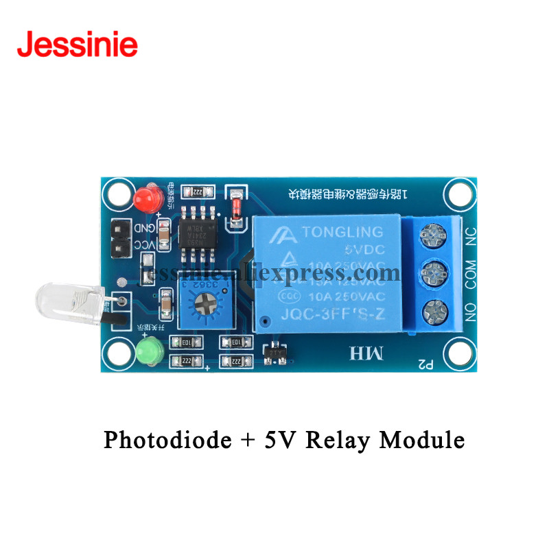 5pcs/1pc 5V 12V Light Control  - Relay Module 5V recension och pris