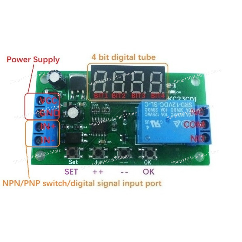Multifunction Pulse Counter Sw - Relay Module 5V recension och pris