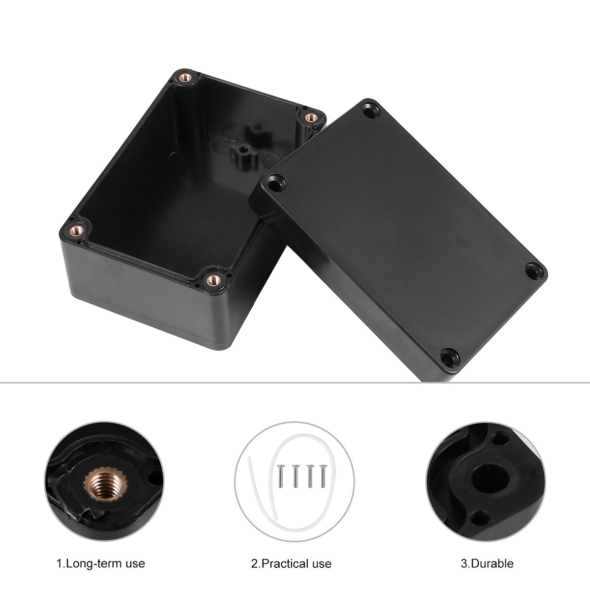 2Pcs Waterproof Junction Box P - Useful Diy Electronics Projects recension och pris