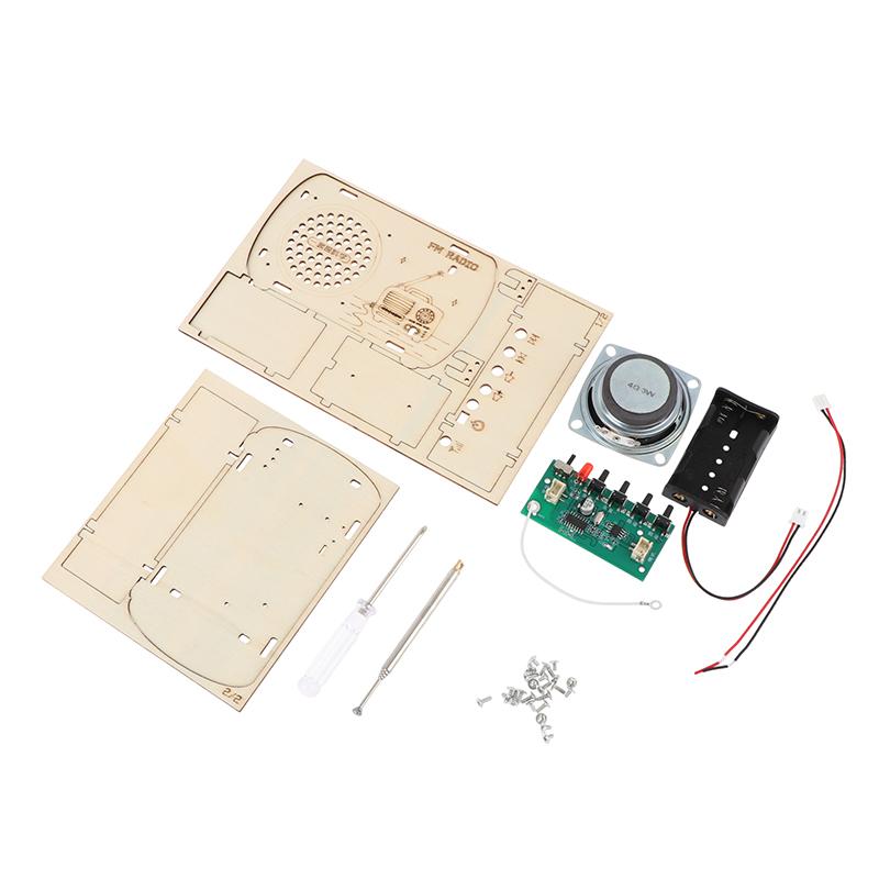【xxx】DIY Wooden FM Radio Kit V - Diy Electronics Projects For Kids recension och pris