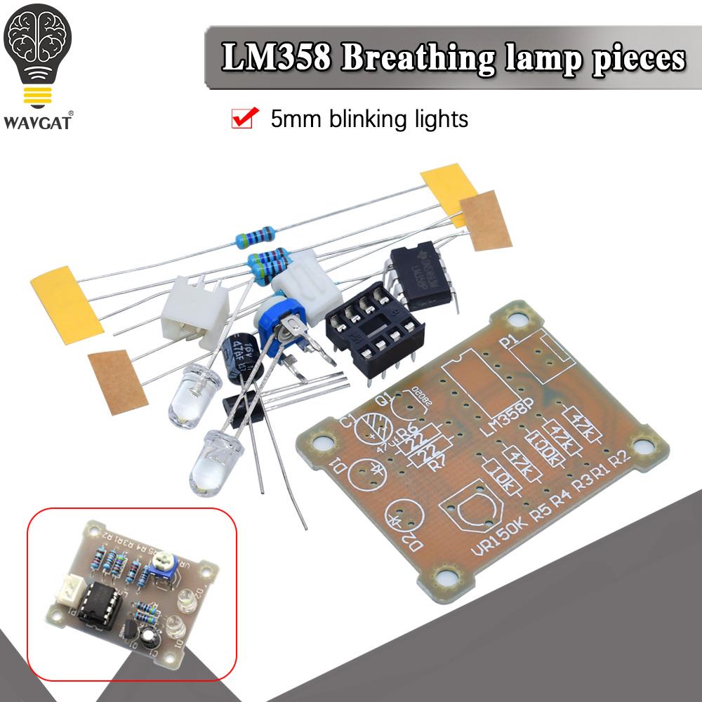 WAVGAT LM358 LED Breathing Lig - Useful Diy Electronics Projects recension och pris