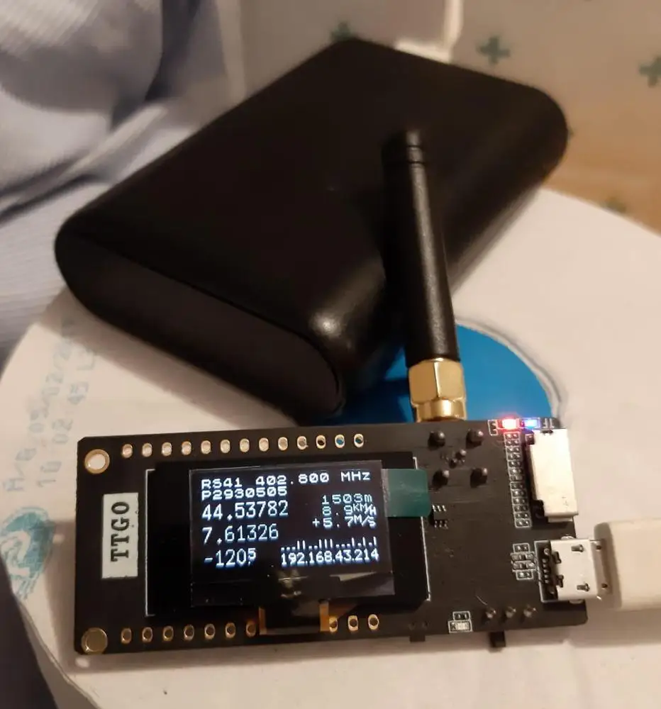 LILYGO® TTGO LoRa32 V2.1_1.6 V - Oled Display Module recension och pris