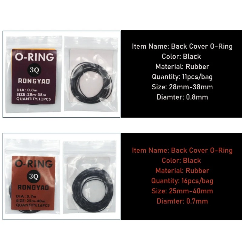 Watch Gasket 0.5mm/0.6mm/0.7mm - Diy Electronics Watch recension och pris