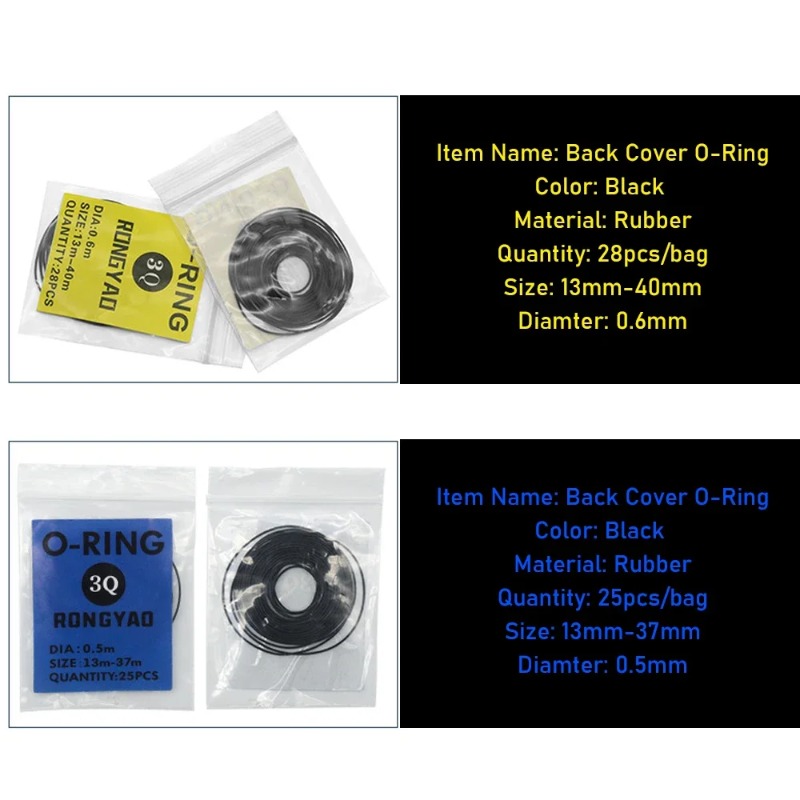 Watch Gasket 0.5mm/0.6mm/0.7mm - Diy Electronics Watch recension och pris