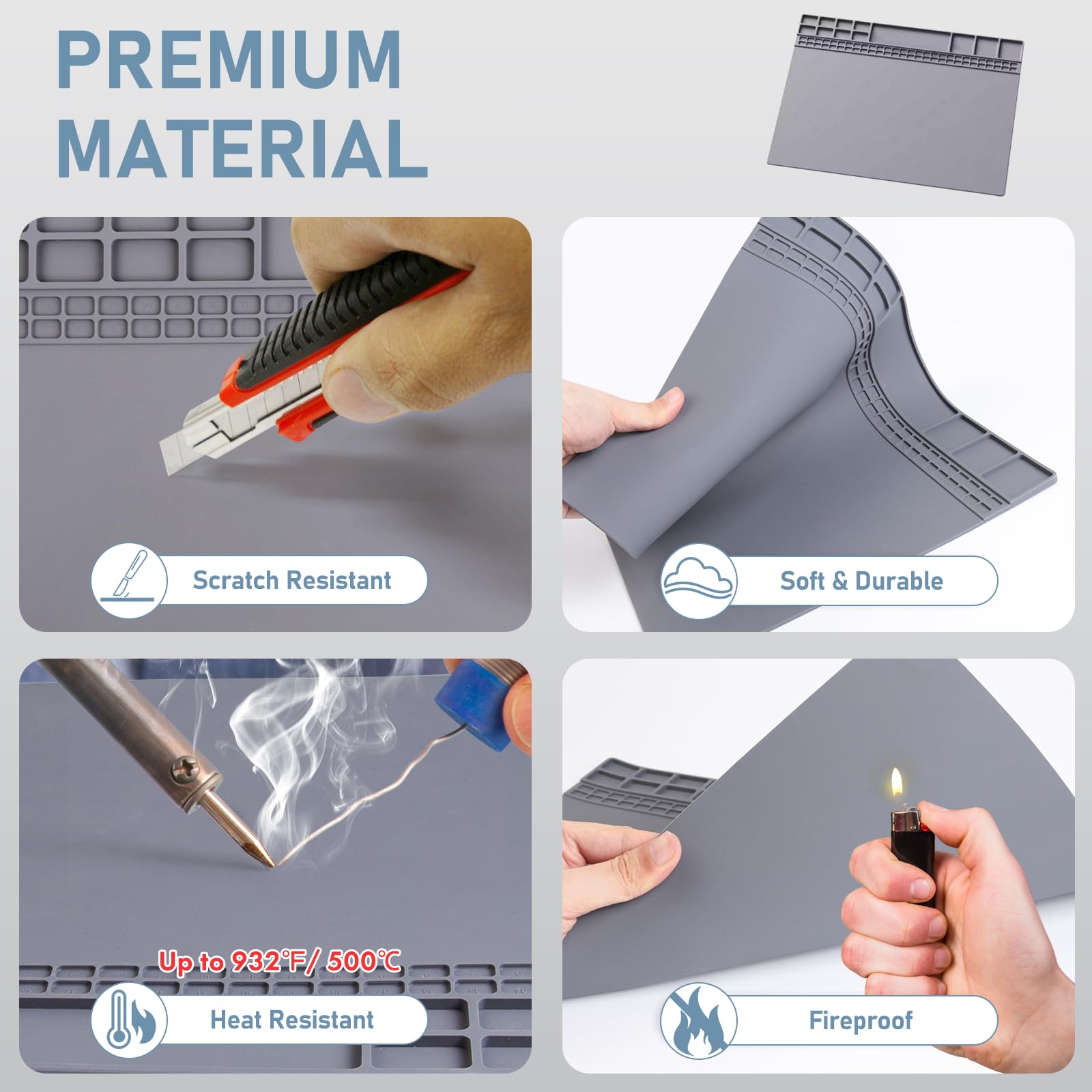 Magnetic Silicone Solder Pad 5 - Diy Electronics Watch recension och pris