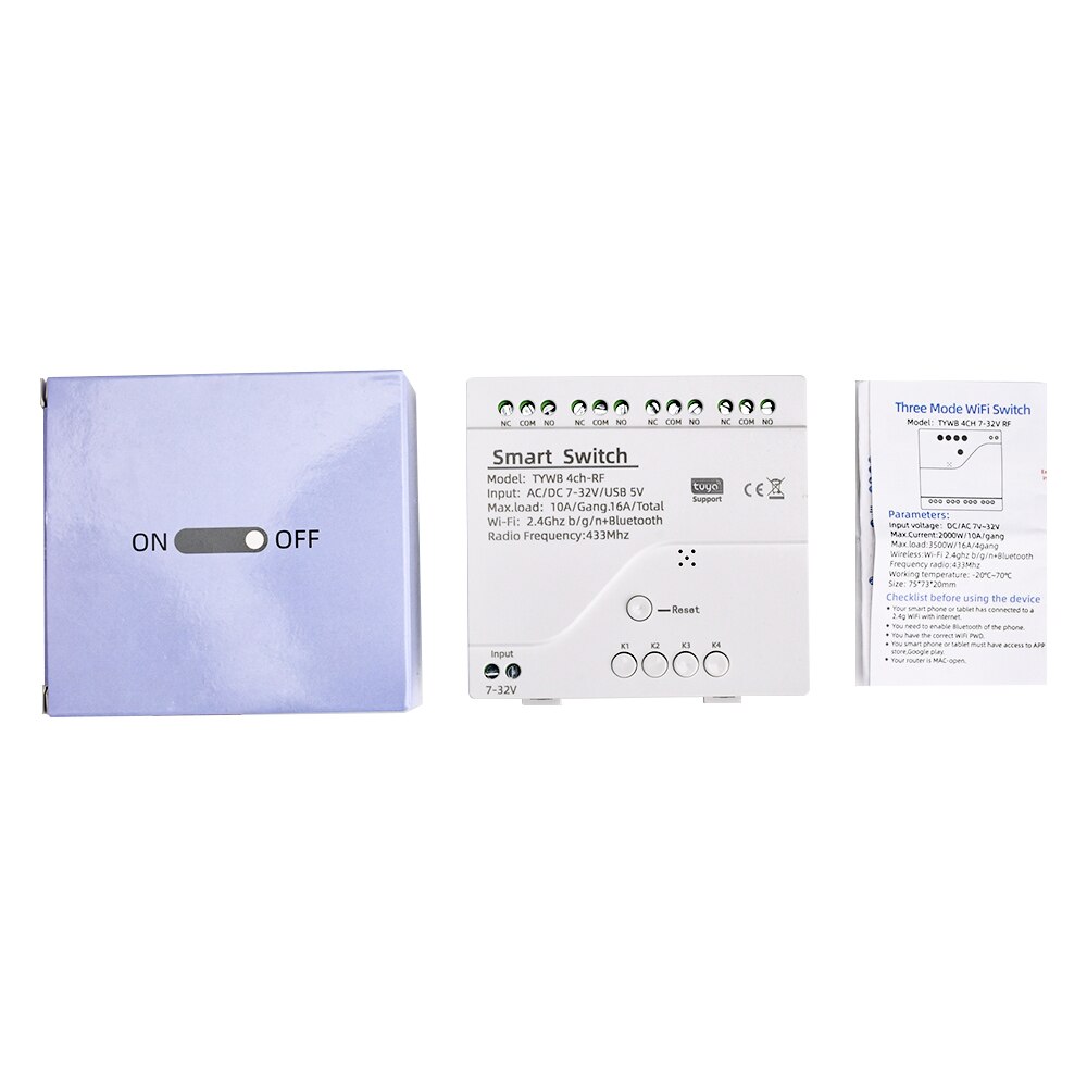 DC 5V-32V Intelligence WiFi Re - Relay Module 5V recension och pris