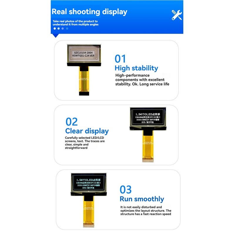 2026 New SSD1309 Chip OLED Dis - Oled Display Module recension och pris