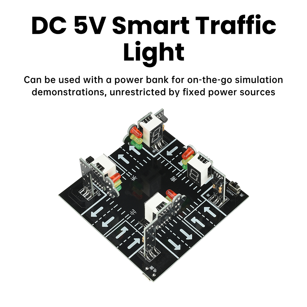 Traffic Light Simulator Kit wi - Diy Electronics Kits For Adults recension och pris