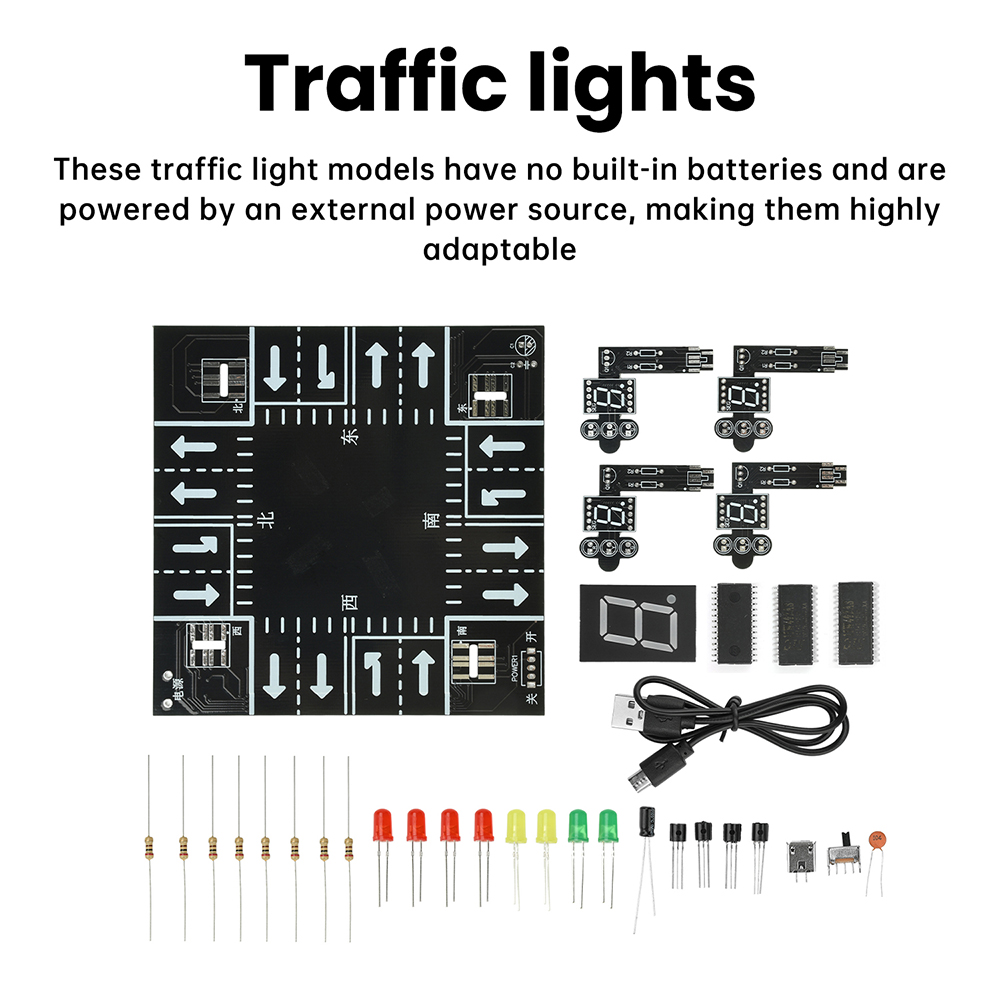 Traffic Light Simulator Kit wi - Diy Electronics Kits For Adults recension och pris
