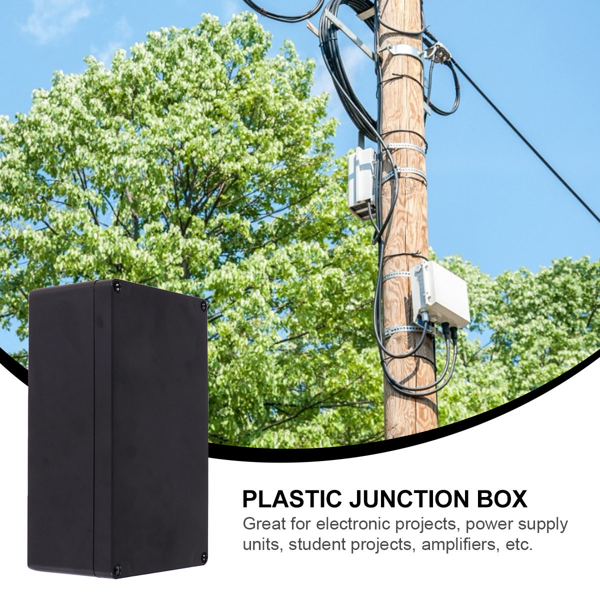 2Pcs Waterproof Junction Box P - Useful Diy Electronics Projects recension och pris