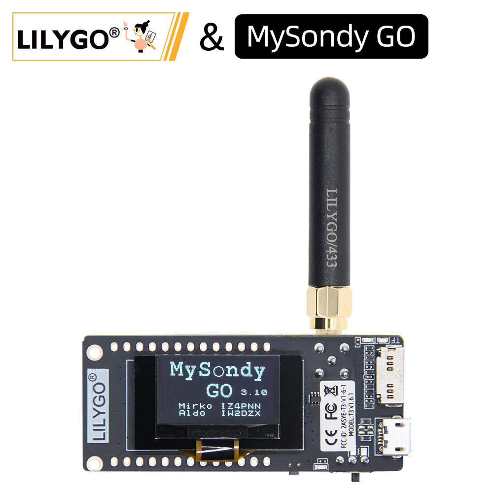 LILYGO® MySondy GO LoRa32 V2.1 - Oled Display Module recension och pris