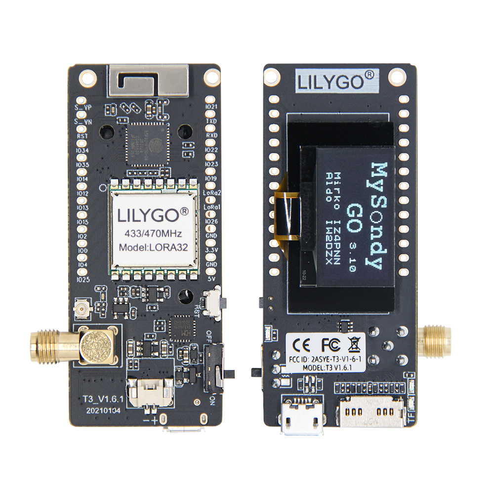 LILYGO® MySondy GO LoRa32 V2.1 - Oled Display Module recension och pris