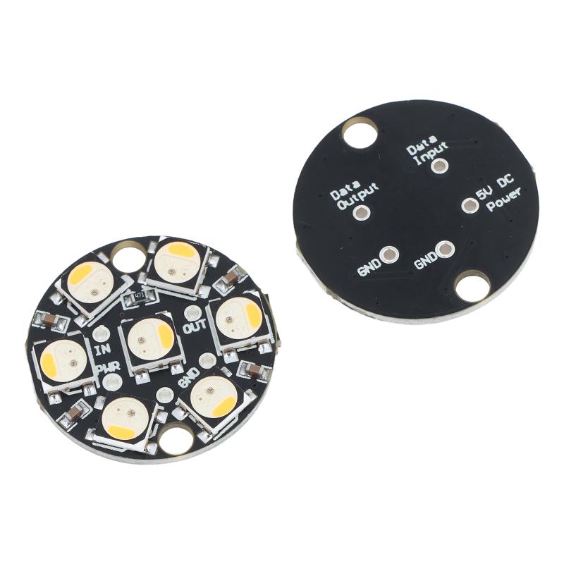 WS2812 7Bit Circular LED Circu - Useful Diy Electronics Projects recension och pris